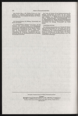 Verordnungsblatt für die Dienstbereiche der Bundesministerien für Unterricht und kulturelle Angelegenheiten bzw. Wissenschaft und Verkehr 20030801 Seite: 30