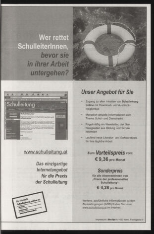 Verordnungsblatt für die Dienstbereiche der Bundesministerien für Unterricht und kulturelle Angelegenheiten bzw. Wissenschaft und Verkehr 20030901 Seite: 47