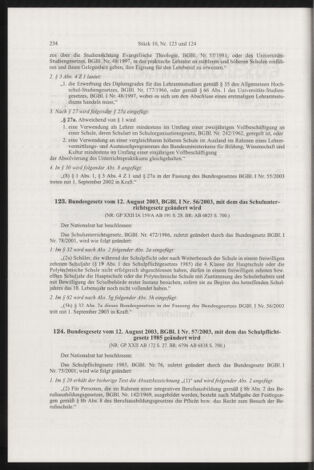 Verordnungsblatt für die Dienstbereiche der Bundesministerien für Unterricht und kulturelle Angelegenheiten bzw. Wissenschaft und Verkehr 20031001 Seite: 2