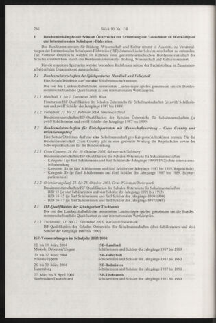 Verordnungsblatt für die Dienstbereiche der Bundesministerien für Unterricht und kulturelle Angelegenheiten bzw. Wissenschaft und Verkehr 20031001 Seite: 34