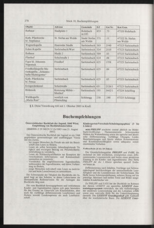 Verordnungsblatt für die Dienstbereiche der Bundesministerien für Unterricht und kulturelle Angelegenheiten bzw. Wissenschaft und Verkehr 20031001 Seite: 46