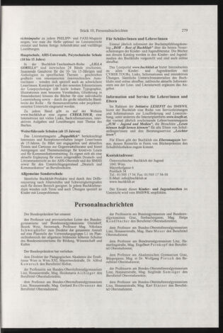 Verordnungsblatt für die Dienstbereiche der Bundesministerien für Unterricht und kulturelle Angelegenheiten bzw. Wissenschaft und Verkehr 20031001 Seite: 47