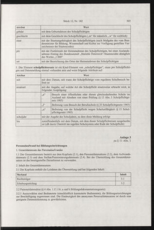 Verordnungsblatt für die Dienstbereiche der Bundesministerien für Unterricht und kulturelle Angelegenheiten bzw. Wissenschaft und Verkehr 20031201 Seite: 27