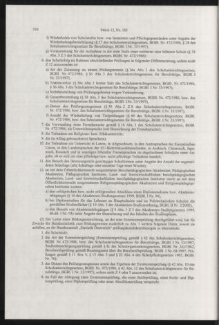 Verordnungsblatt für die Dienstbereiche der Bundesministerien für Unterricht und kulturelle Angelegenheiten bzw. Wissenschaft und Verkehr 20031201 Seite: 32