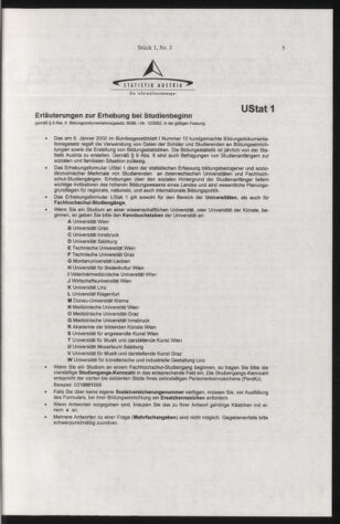 Verordnungsblatt für die Dienstbereiche der Bundesministerien für Unterricht und kulturelle Angelegenheiten bzw. Wissenschaft und Verkehr 20040101 Seite: 37