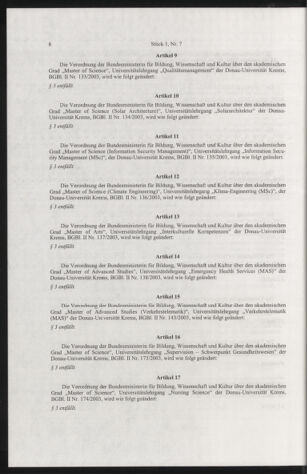 Verordnungsblatt für die Dienstbereiche der Bundesministerien für Unterricht und kulturelle Angelegenheiten bzw. Wissenschaft und Verkehr 20040101 Seite: 40