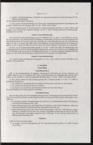 Verordnungsblatt für die Dienstbereiche der Bundesministerien für Unterricht und kulturelle Angelegenheiten bzw. Wissenschaft und Verkehr 20040201 Seite: 13