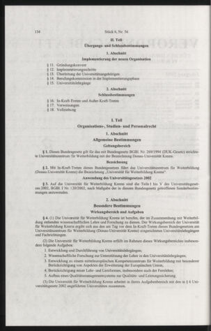 Verordnungsblatt für die Dienstbereiche der Bundesministerien für Unterricht und kulturelle Angelegenheiten bzw. Wissenschaft und Verkehr 20040601 Seite: 2