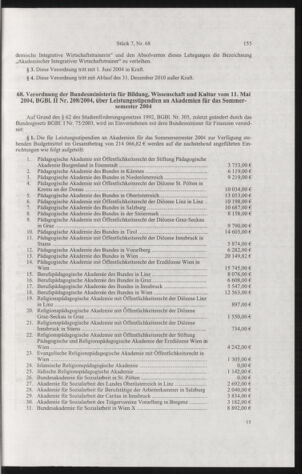 Verordnungsblatt für die Dienstbereiche der Bundesministerien für Unterricht und kulturelle Angelegenheiten bzw. Wissenschaft und Verkehr 20040701 Seite: 3