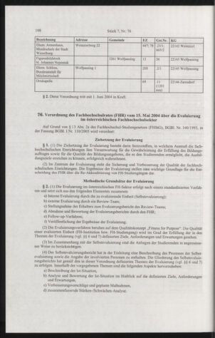 Verordnungsblatt für die Dienstbereiche der Bundesministerien für Unterricht und kulturelle Angelegenheiten bzw. Wissenschaft und Verkehr 20040701 Seite: 46