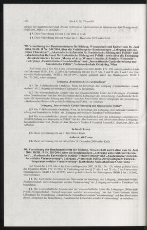 Verordnungsblatt für die Dienstbereiche der Bundesministerien für Unterricht und kulturelle Angelegenheiten bzw. Wissenschaft und Verkehr 20040801 Seite: 2