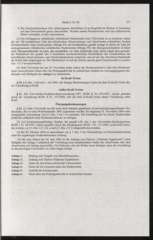 Verordnungsblatt für die Dienstbereiche der Bundesministerien für Unterricht und kulturelle Angelegenheiten bzw. Wissenschaft und Verkehr 20040901 Seite: 37