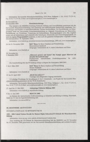 Verordnungsblatt für die Dienstbereiche der Bundesministerien für Unterricht und kulturelle Angelegenheiten bzw. Wissenschaft und Verkehr 20040901 Seite: 63