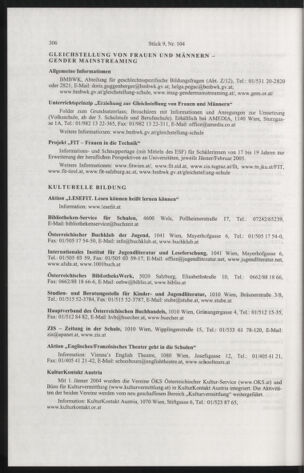 Verordnungsblatt für die Dienstbereiche der Bundesministerien für Unterricht und kulturelle Angelegenheiten bzw. Wissenschaft und Verkehr 20040901 Seite: 66