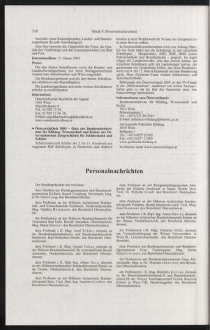 Verordnungsblatt für die Dienstbereiche der Bundesministerien für Unterricht und kulturelle Angelegenheiten bzw. Wissenschaft und Verkehr 20040901 Seite: 78