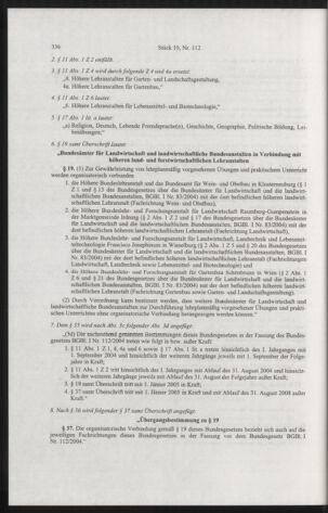 Verordnungsblatt für die Dienstbereiche der Bundesministerien für Unterricht und kulturelle Angelegenheiten bzw. Wissenschaft und Verkehr 20041001 Seite: 12