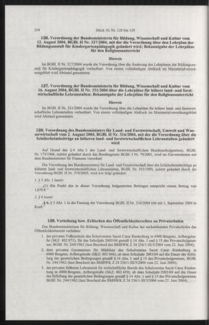 Verordnungsblatt für die Dienstbereiche der Bundesministerien für Unterricht und kulturelle Angelegenheiten bzw. Wissenschaft und Verkehr 20041001 Seite: 30