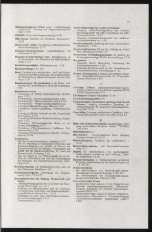 Verordnungsblatt für die Dienstbereiche der Bundesministerien für Unterricht und kulturelle Angelegenheiten bzw. Wissenschaft und Verkehr 20050101 Seite: 19