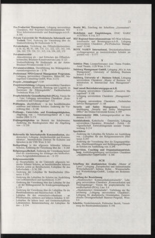 Verordnungsblatt für die Dienstbereiche der Bundesministerien für Unterricht und kulturelle Angelegenheiten bzw. Wissenschaft und Verkehr 20050101 Seite: 27