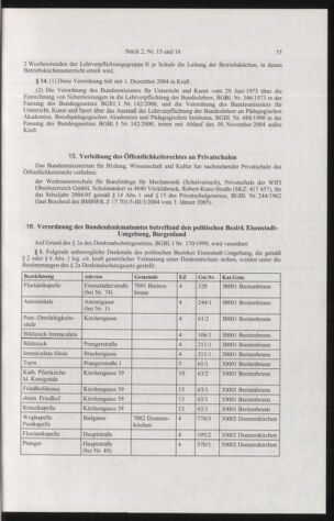 Verordnungsblatt für die Dienstbereiche der Bundesministerien für Unterricht und kulturelle Angelegenheiten bzw. Wissenschaft und Verkehr 20050201 Seite: 7