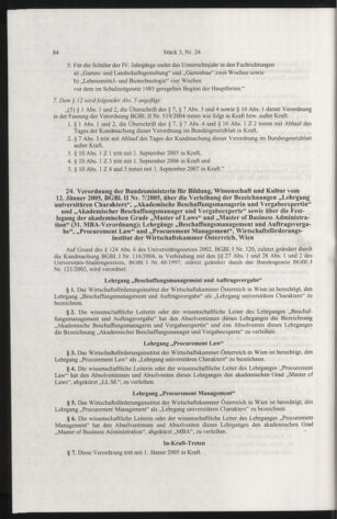 Verordnungsblatt für die Dienstbereiche der Bundesministerien für Unterricht und kulturelle Angelegenheiten bzw. Wissenschaft und Verkehr 20050301 Seite: 16