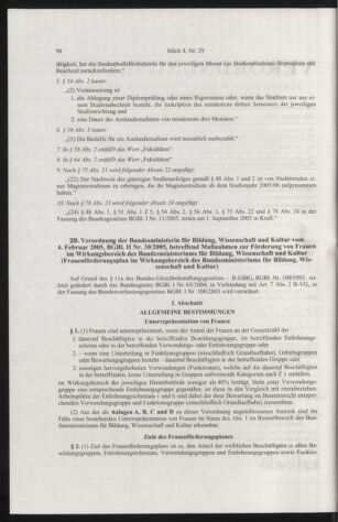 Verordnungsblatt für die Dienstbereiche der Bundesministerien für Unterricht und kulturelle Angelegenheiten bzw. Wissenschaft und Verkehr 20050401 Seite: 2