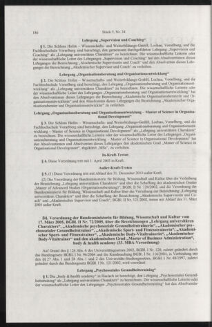 Verordnungsblatt für die Dienstbereiche der Bundesministerien für Unterricht und kulturelle Angelegenheiten bzw. Wissenschaft und Verkehr 20050501 Seite: 2