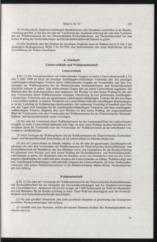 Verordnungsblatt für die Dienstbereiche der Bundesministerien für Unterricht und kulturelle Angelegenheiten bzw. Wissenschaft und Verkehr 20050601 Seite: 19