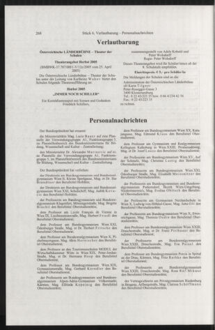 Verordnungsblatt für die Dienstbereiche der Bundesministerien für Unterricht und kulturelle Angelegenheiten bzw. Wissenschaft und Verkehr 20050601 Seite: 64