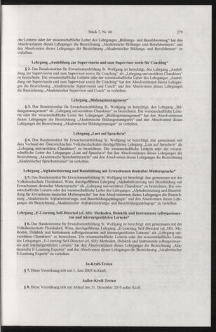 Verordnungsblatt für die Dienstbereiche der Bundesministerien für Unterricht und kulturelle Angelegenheiten bzw. Wissenschaft und Verkehr 20050701 Seite: 7