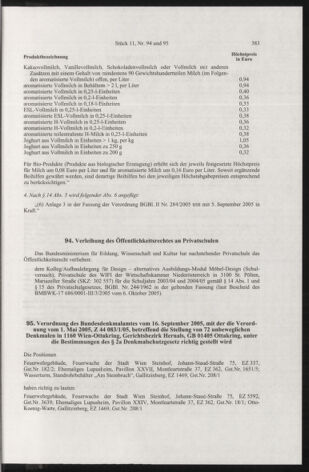 Verordnungsblatt für die Dienstbereiche der Bundesministerien für Unterricht und kulturelle Angelegenheiten bzw. Wissenschaft und Verkehr 20051101 Seite: 7