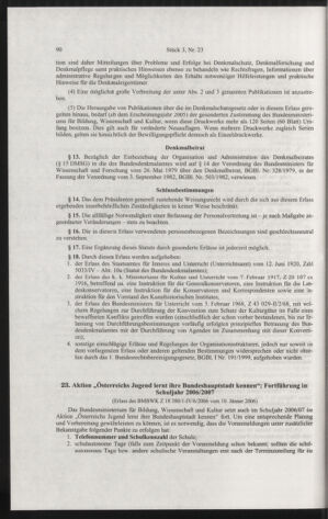 Verordnungsblatt für die Dienstbereiche der Bundesministerien für Unterricht und kulturelle Angelegenheiten bzw. Wissenschaft und Verkehr 20060301 Seite: 14