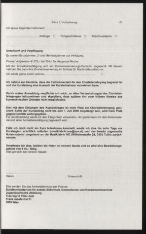 Verordnungsblatt für die Dienstbereiche der Bundesministerien für Unterricht und kulturelle Angelegenheiten bzw. Wissenschaft und Verkehr 20060301 Seite: 29