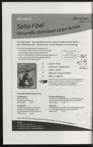 Verordnungsblatt für die Dienstbereiche der Bundesministerien für Unterricht und kulturelle Angelegenheiten bzw. Wissenschaft und Verkehr 20060301 Seite: 34