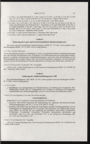 Verordnungsblatt für die Dienstbereiche der Bundesministerien für Unterricht und kulturelle Angelegenheiten bzw. Wissenschaft und Verkehr 20060401 Seite: 11