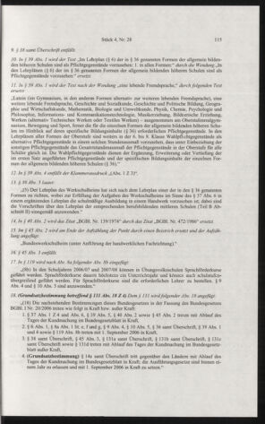 Verordnungsblatt für die Dienstbereiche der Bundesministerien für Unterricht und kulturelle Angelegenheiten bzw. Wissenschaft und Verkehr 20060401 Seite: 3