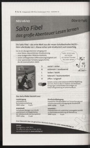 Verordnungsblatt für die Dienstbereiche der Bundesministerien für Unterricht und kulturelle Angelegenheiten bzw. Wissenschaft und Verkehr 20060401 Seite: 72