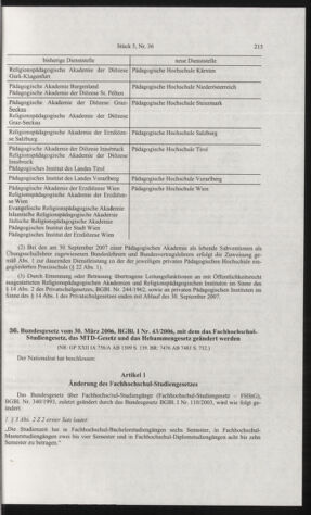 Verordnungsblatt für die Dienstbereiche der Bundesministerien für Unterricht und kulturelle Angelegenheiten bzw. Wissenschaft und Verkehr 20060501 Seite: 31