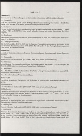 Verordnungsblatt für die Dienstbereiche der Bundesministerien für Unterricht und kulturelle Angelegenheiten bzw. Wissenschaft und Verkehr 20060501 Seite: 39