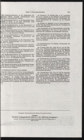 Verordnungsblatt für die Dienstbereiche der Bundesministerien für Unterricht und kulturelle Angelegenheiten bzw. Wissenschaft und Verkehr 20060501 Seite: 59