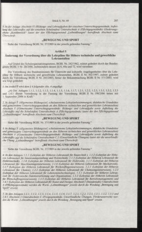 Verordnungsblatt für die Dienstbereiche der Bundesministerien für Unterricht und kulturelle Angelegenheiten bzw. Wissenschaft und Verkehr 20060801 Seite: 11