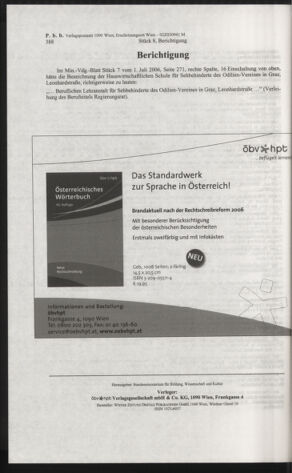 Verordnungsblatt für die Dienstbereiche der Bundesministerien für Unterricht und kulturelle Angelegenheiten bzw. Wissenschaft und Verkehr 20060801 Seite: 112