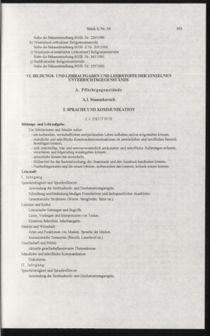 Verordnungsblatt für die Dienstbereiche der Bundesministerien für Unterricht und kulturelle Angelegenheiten bzw. Wissenschaft und Verkehr 20060801 Seite: 27