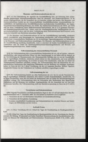 Verordnungsblatt für die Dienstbereiche der Bundesministerien für Unterricht und kulturelle Angelegenheiten bzw. Wissenschaft und Verkehr 20060901 Seite: 23