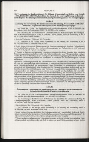 Verordnungsblatt für die Dienstbereiche der Bundesministerien für Unterricht und kulturelle Angelegenheiten bzw. Wissenschaft und Verkehr 20060901 Seite: 24