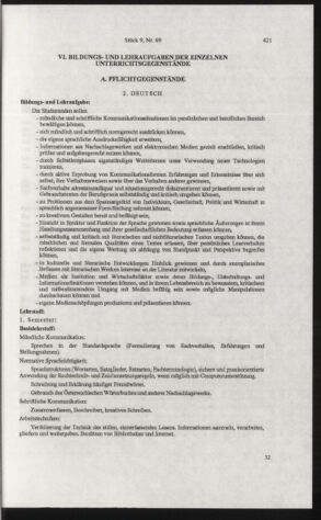 Verordnungsblatt für die Dienstbereiche der Bundesministerien für Unterricht und kulturelle Angelegenheiten bzw. Wissenschaft und Verkehr 20060901 Seite: 35