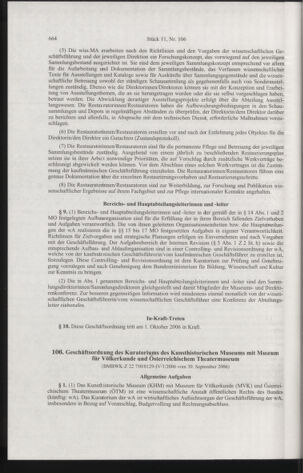 Verordnungsblatt für die Dienstbereiche der Bundesministerien für Unterricht und kulturelle Angelegenheiten bzw. Wissenschaft und Verkehr 20061101 Seite: 6