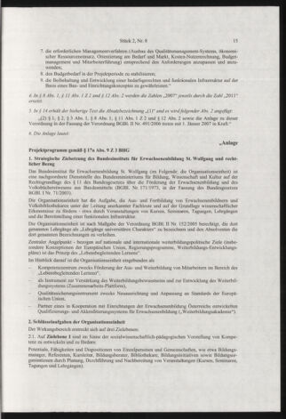 Verordnungsblatt für die Dienstbereiche der Bundesministerien für Unterricht und kulturelle Angelegenheiten bzw. Wissenschaft und Verkehr 20070201 Seite: 3