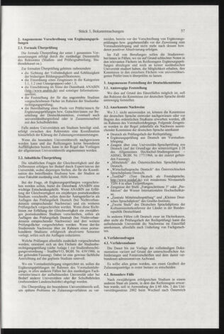 Verordnungsblatt für die Dienstbereiche der Bundesministerien für Unterricht und kulturelle Angelegenheiten bzw. Wissenschaft und Verkehr 20070301 Seite: 13