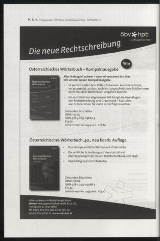 Verordnungsblatt für die Dienstbereiche der Bundesministerien für Unterricht und kulturelle Angelegenheiten bzw. Wissenschaft und Verkehr 20070501 Seite: 16